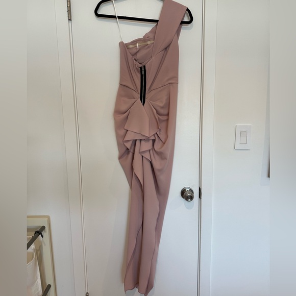 Nicole Bakti One Shoulder Gown - Picture 2 of 4